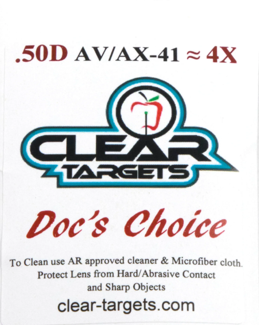 Clear Targets Lenses